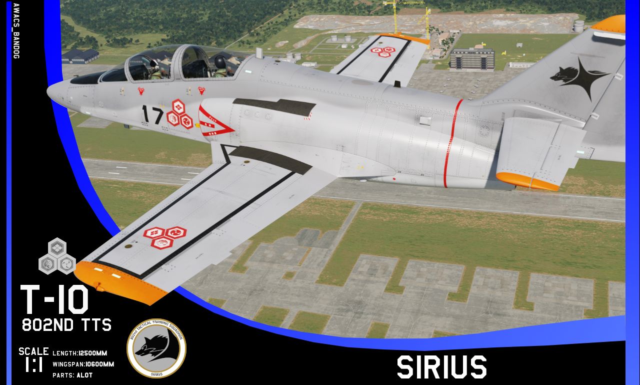 Janosian Air Self Defense Force 802nd Tactical Training Squadron ‘Sirius’ C-101