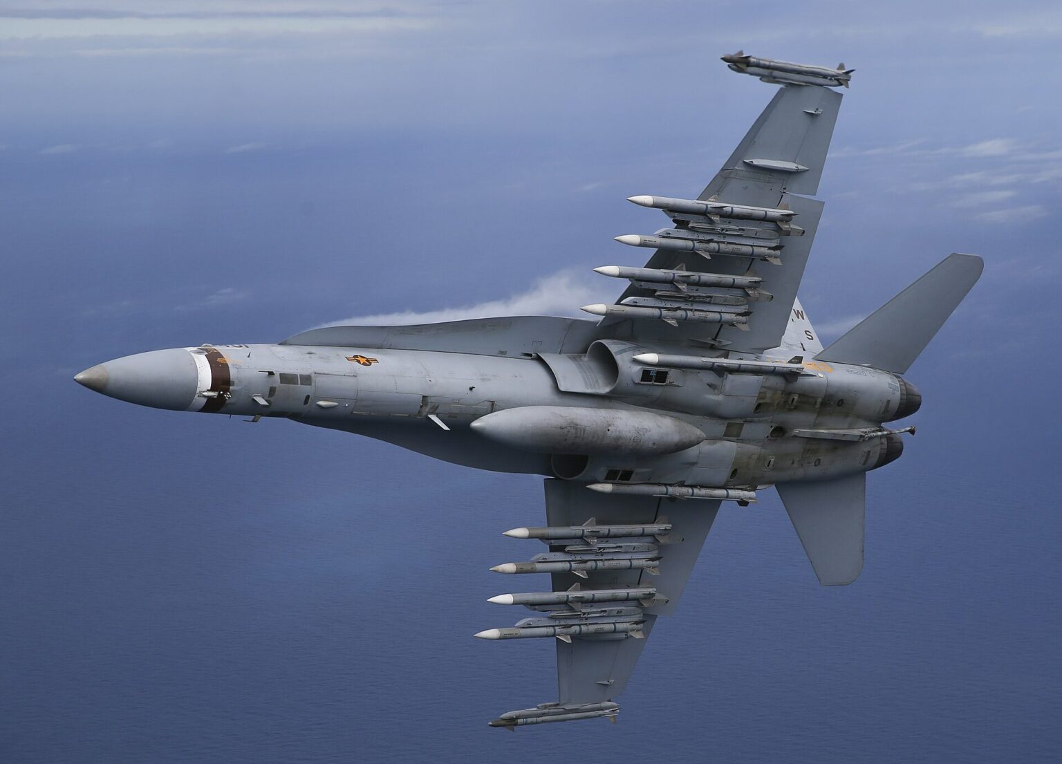 Main Menu for the FA-18C Hornet