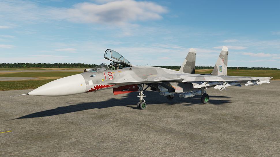 Ukrainian Navy Su-33 fictional livery