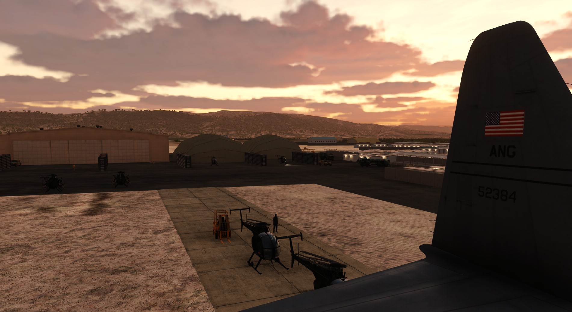 OIF: SOAR 160th light attack helicopter unit / AH-6j mod