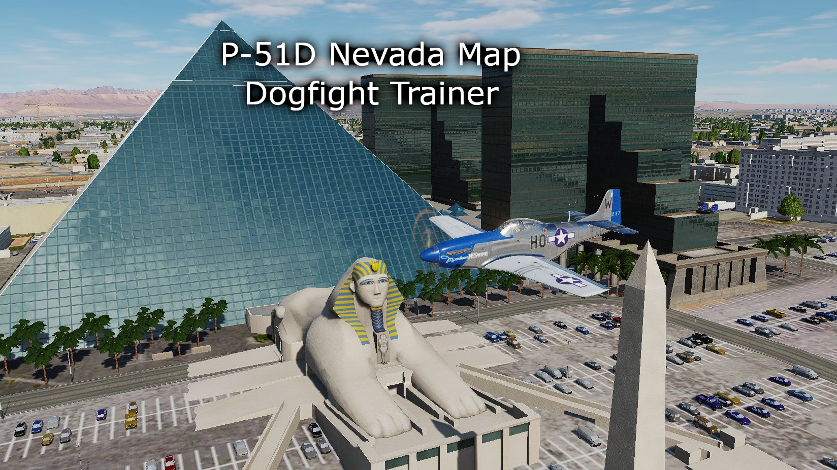 P-51 Nevada Dogfight Training