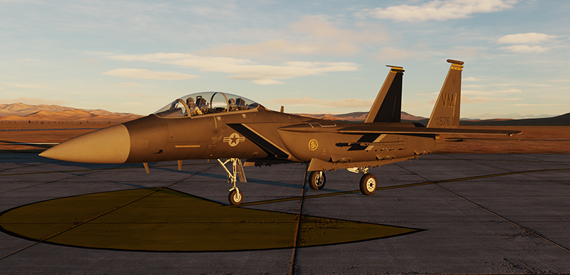 F-15E 352nd Tactical Fighter Squadron Have Glass (Fictional)