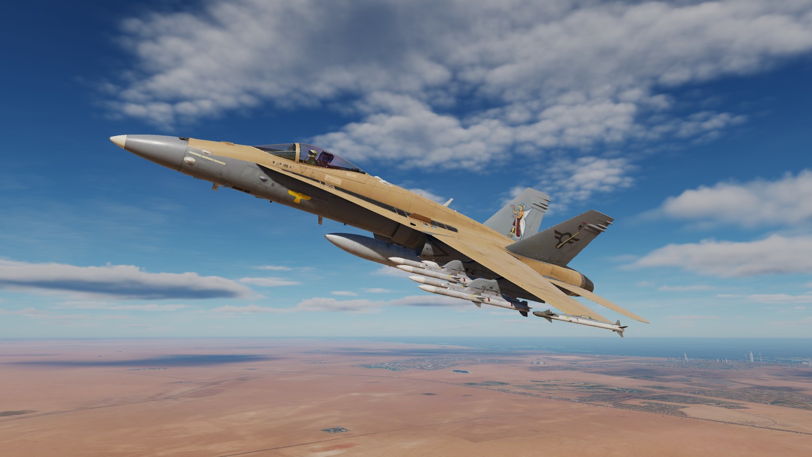 Fictional F-18C Livery - "SKY GODS"