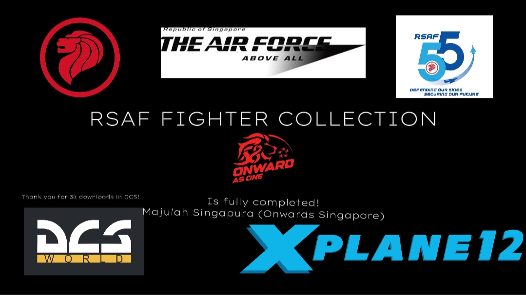 [THANKS RSAF FOR USING MY MOD!] RSAF55 x DCS: FIGHTER COLLECTION Republic Of Singapore Air Force's 55th Anniversary Pack
