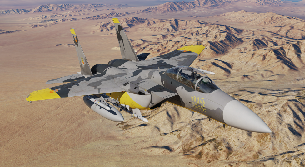 Ace Combat 4 - Yellow 13 (F-15E Livery)