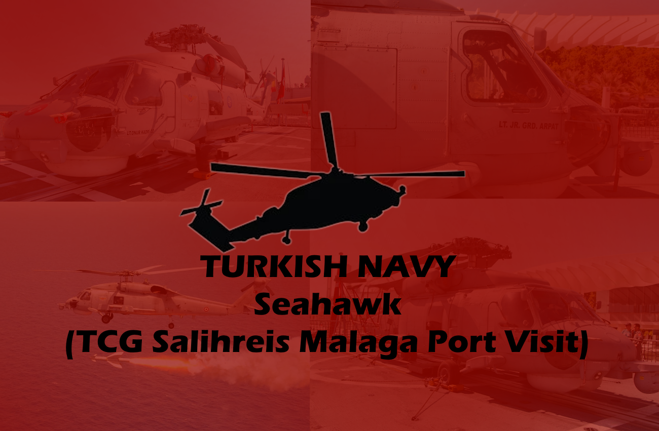 Turkish Navy Seahawk (TCB-69 from Malaga Port visit of TCG Salihreis) (for SH-60 submod)