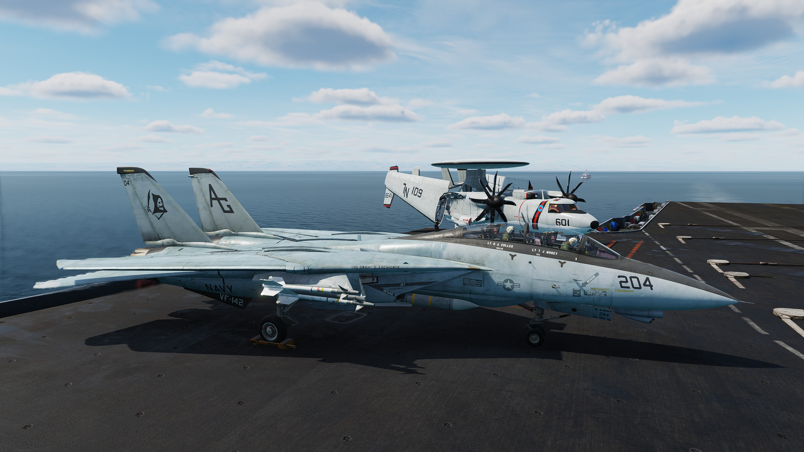 F-14B VF-142 AG204 Bn162915 1992 