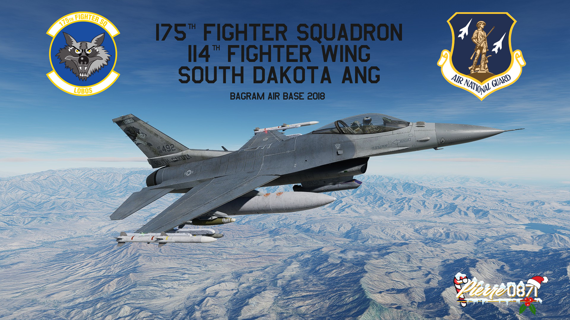 175th FS 114th FW South Dakota ANG 'Lobos'