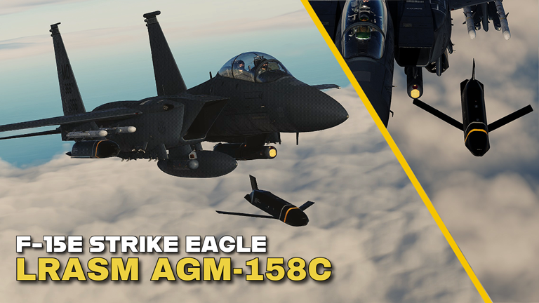 Lrasm Impact F-15E AGM-158C LRASM (Strike Eagle Anti-Ship Mod)