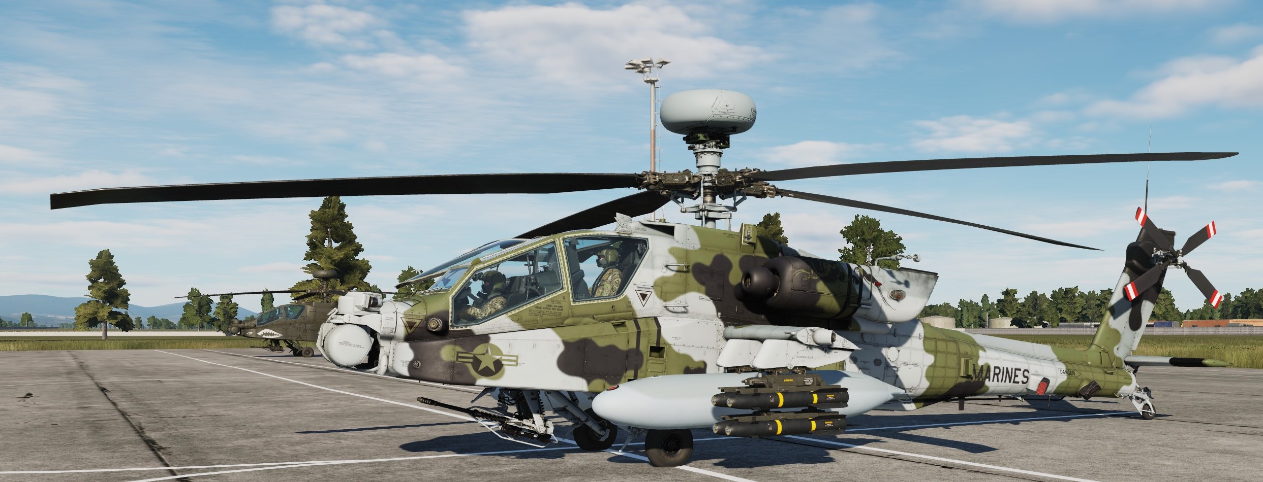 Generic AH-64D HMLA-369th Gunfighters conversion scheme ver 1.1