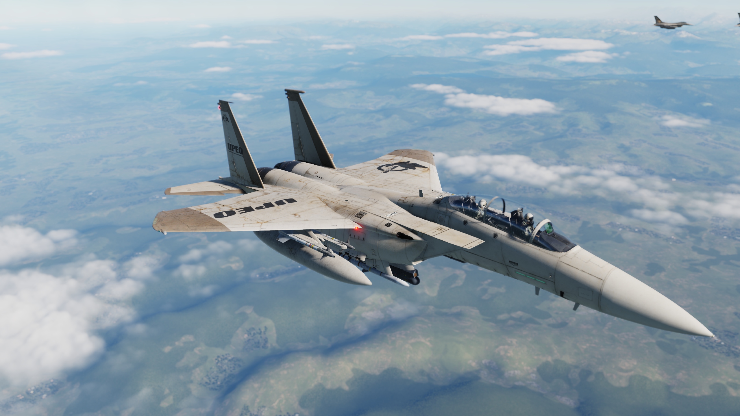 Ace Combat 3 - UPEO F-15E Strike Eagle - Dirty Version