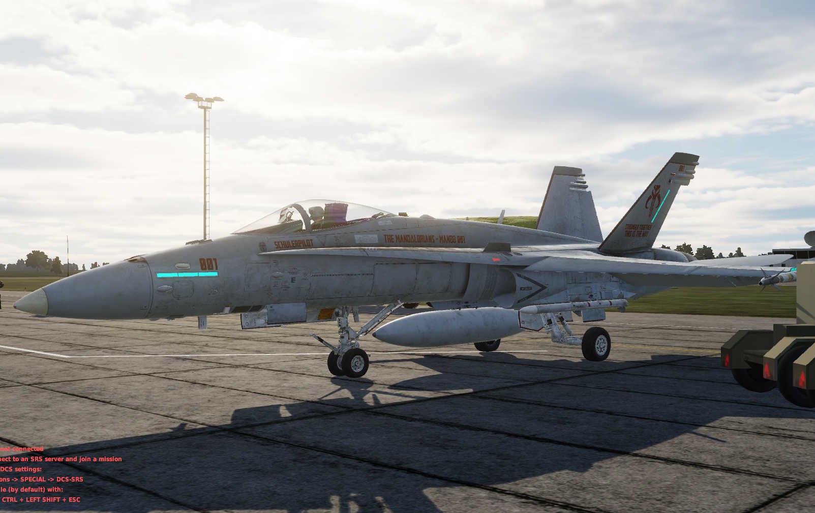 F/A-18C - Fictional "The Mandalorians" Squadron livery