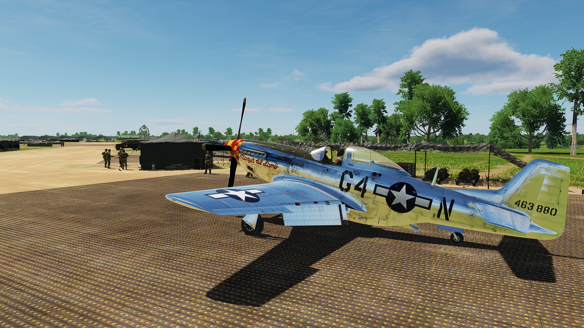 P-51D 362nd FS 357th FG Mary's Lil Lamb