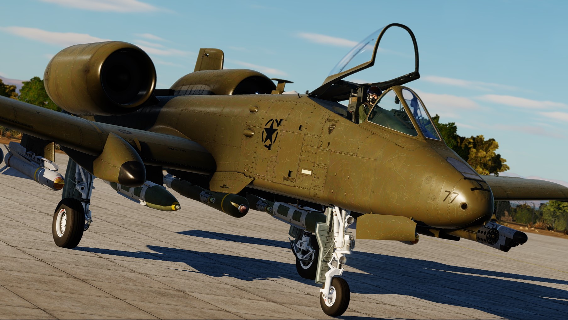 Olive Drab Warthog