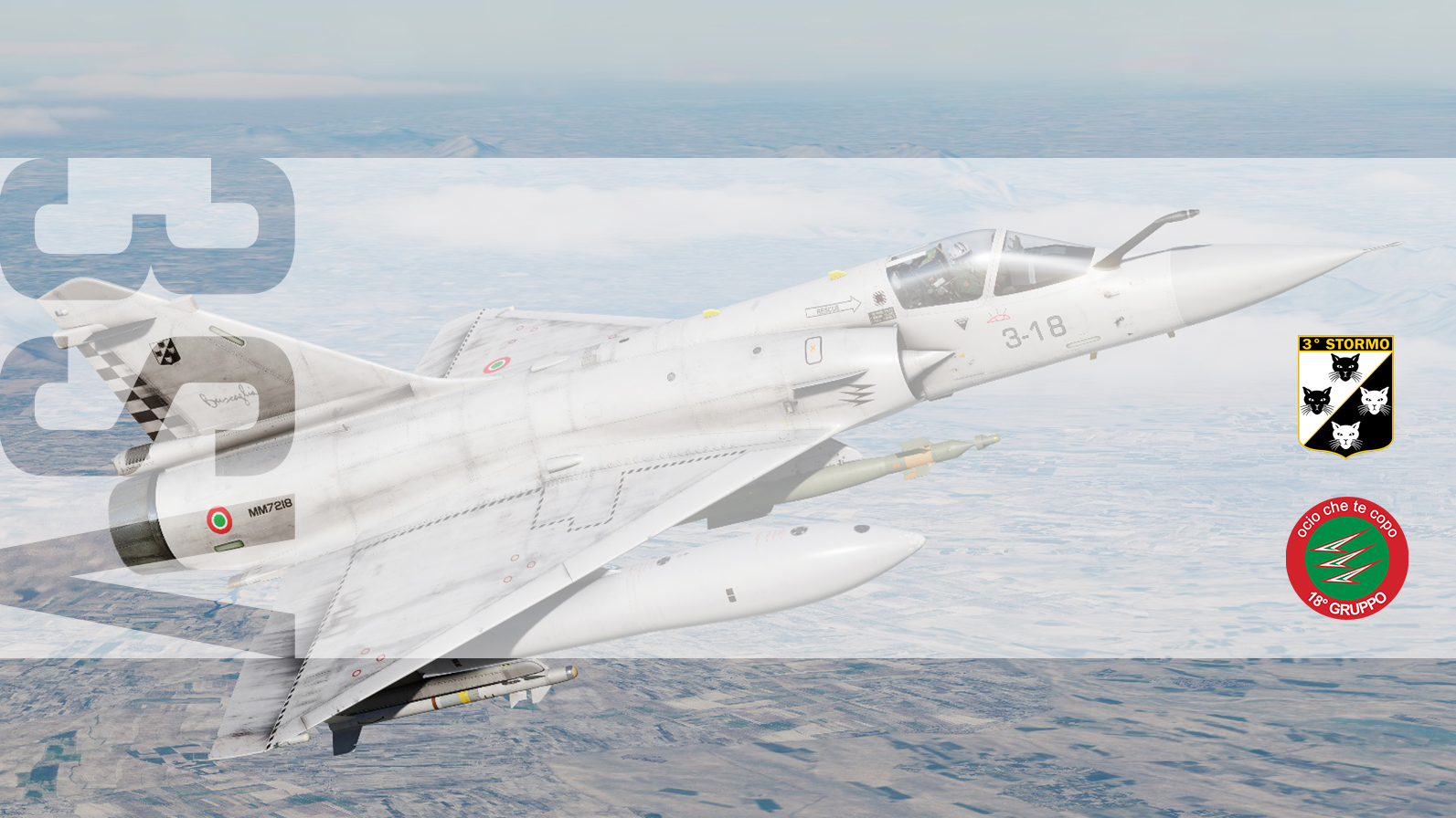 M-2000C AMI 3° Stormo 18° Gruppo (Fictional)
