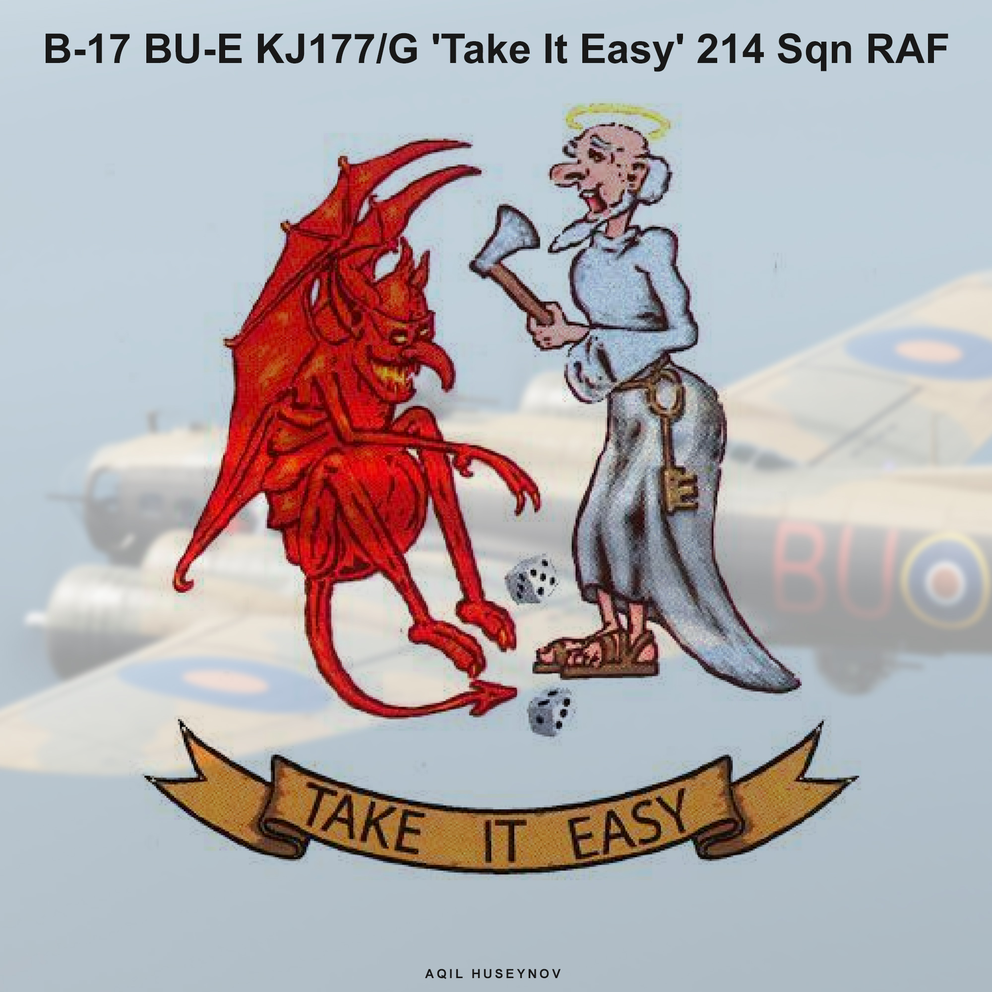 Boeing Flying Fortress Mk III (B-17G) 'Take It Easy' 214. Sqn RAF