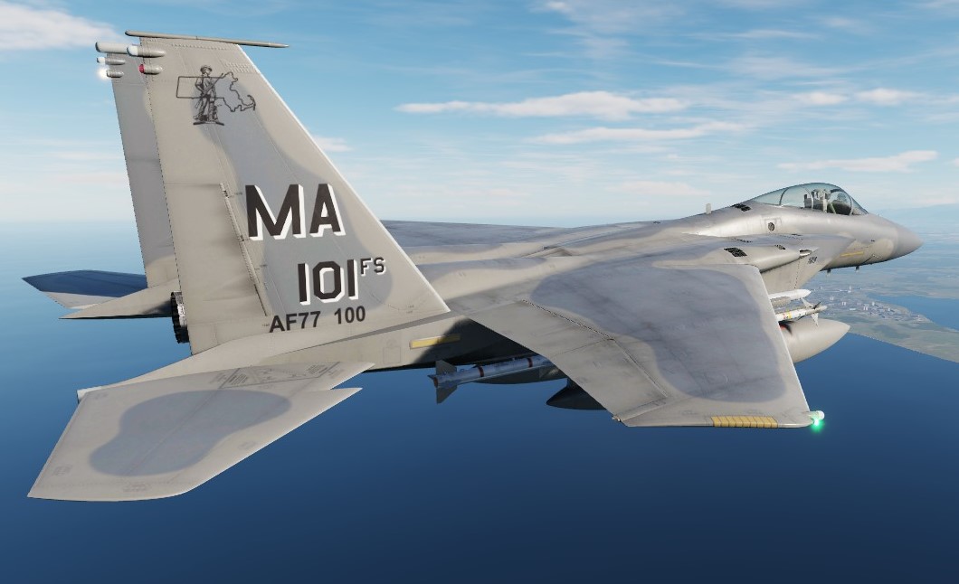 F-15A (F-15C) - MA Air National Guard (101FS, 102FW) - 09/11/2001
