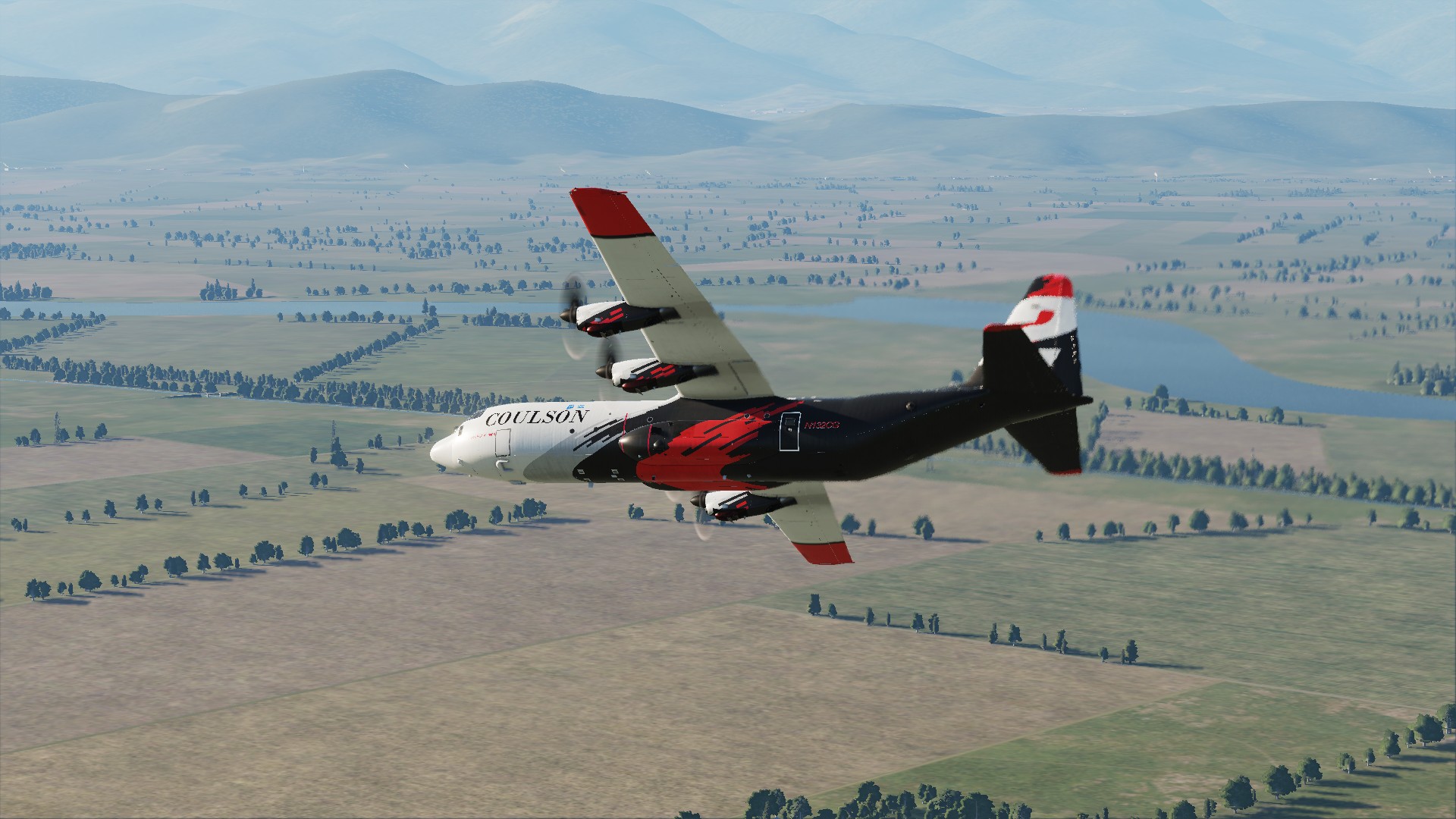 Coulson Fire C-130J Fictional Livery N138CG