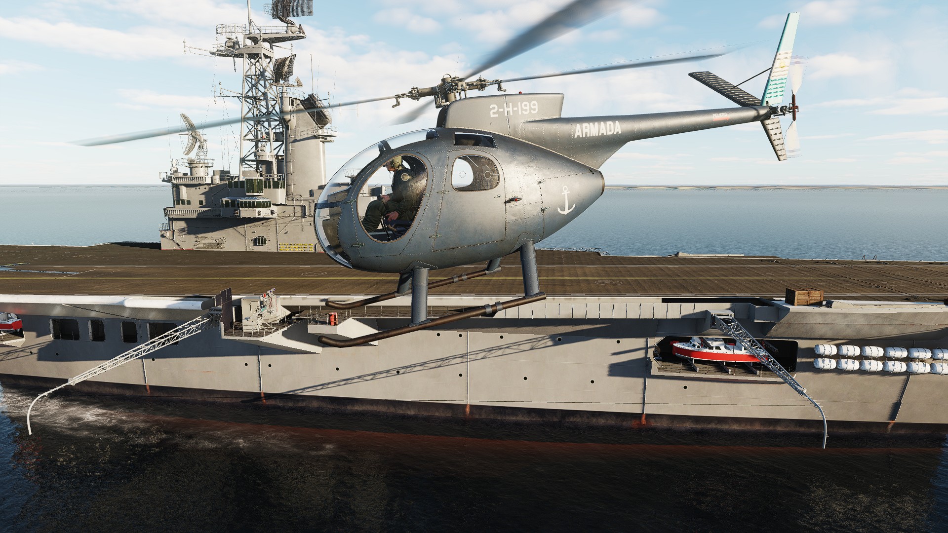 OH-6 Livery Fuerza Aerea and Naval Argentina