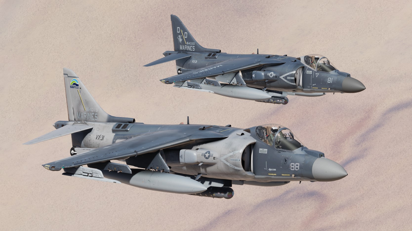 VX-31 Harrier Liveries 88 & 81