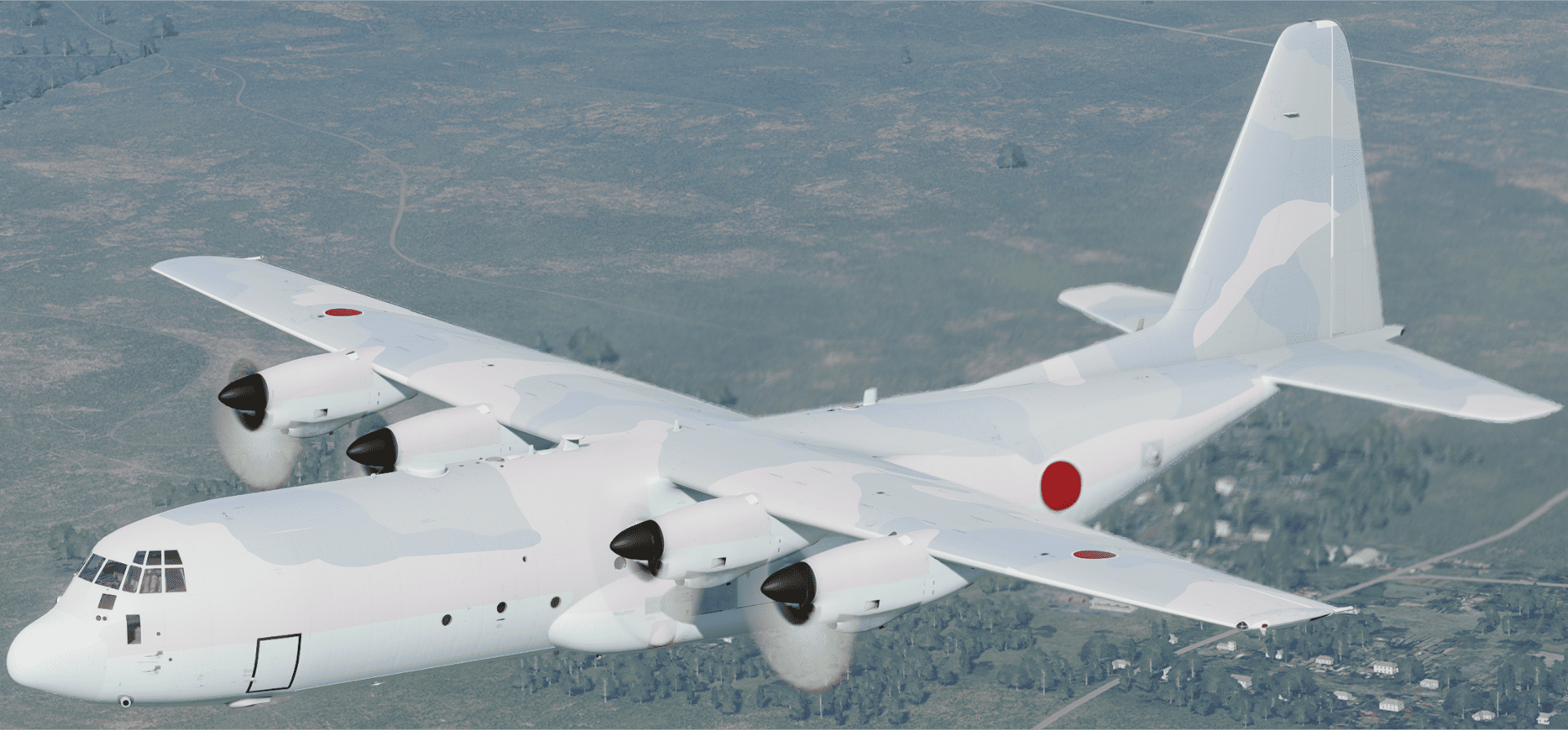 JASDF KC-130H(Light Blue)