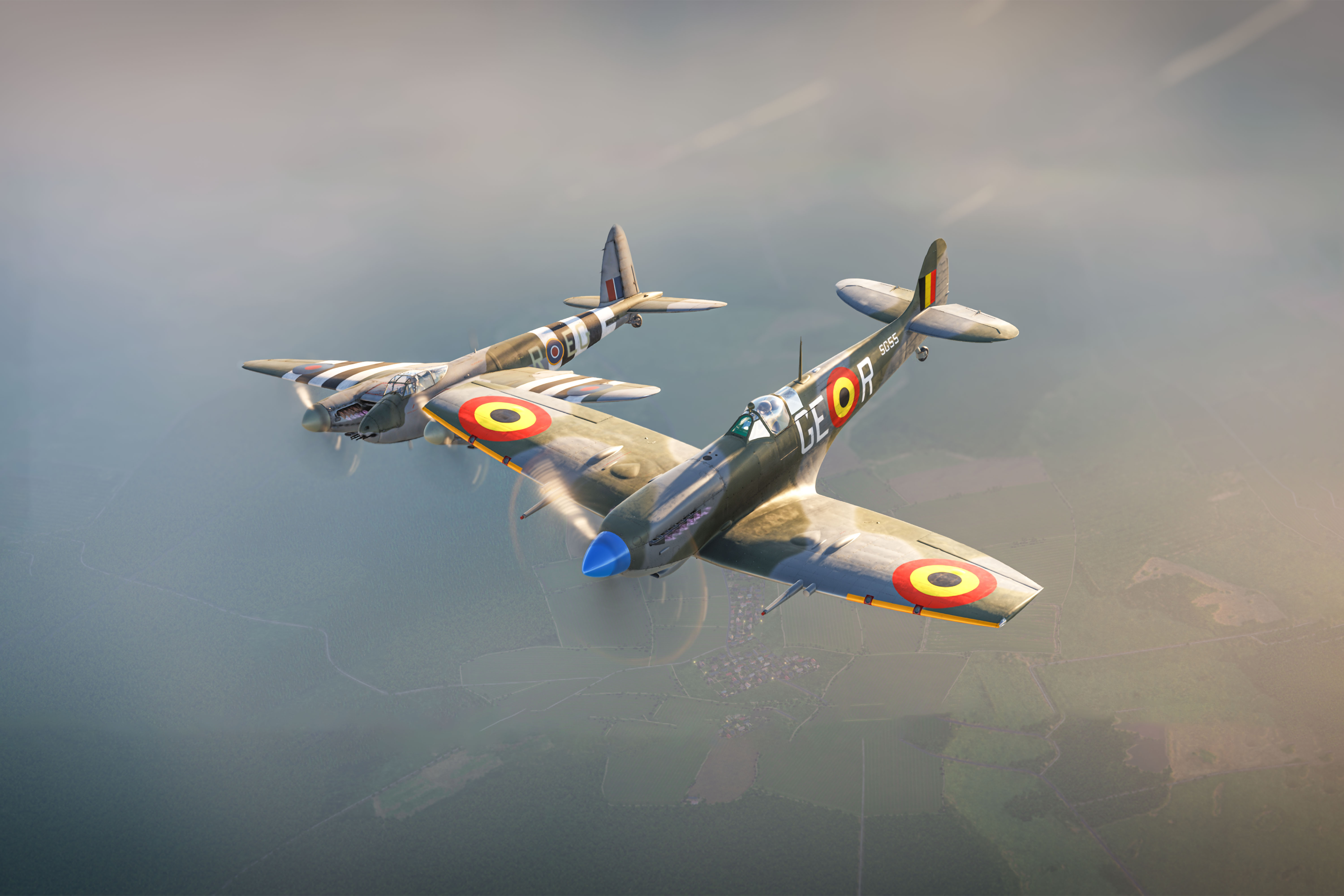 BAF Spitfire SG-55 (CW)