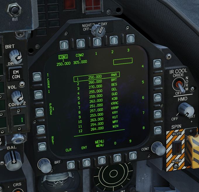 Caucasus Airfields Comms. DTC load for Hornet