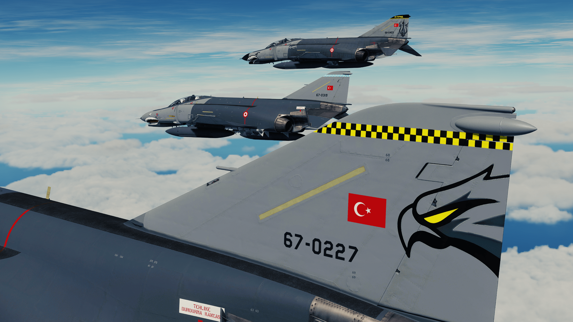 TuAF F-4E 67-0227 172nd Şahinler