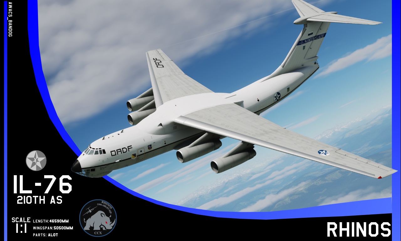Ace Combat - 210th Airlift Squadron 'Rhinos' North Gate Air National Guard IL-76