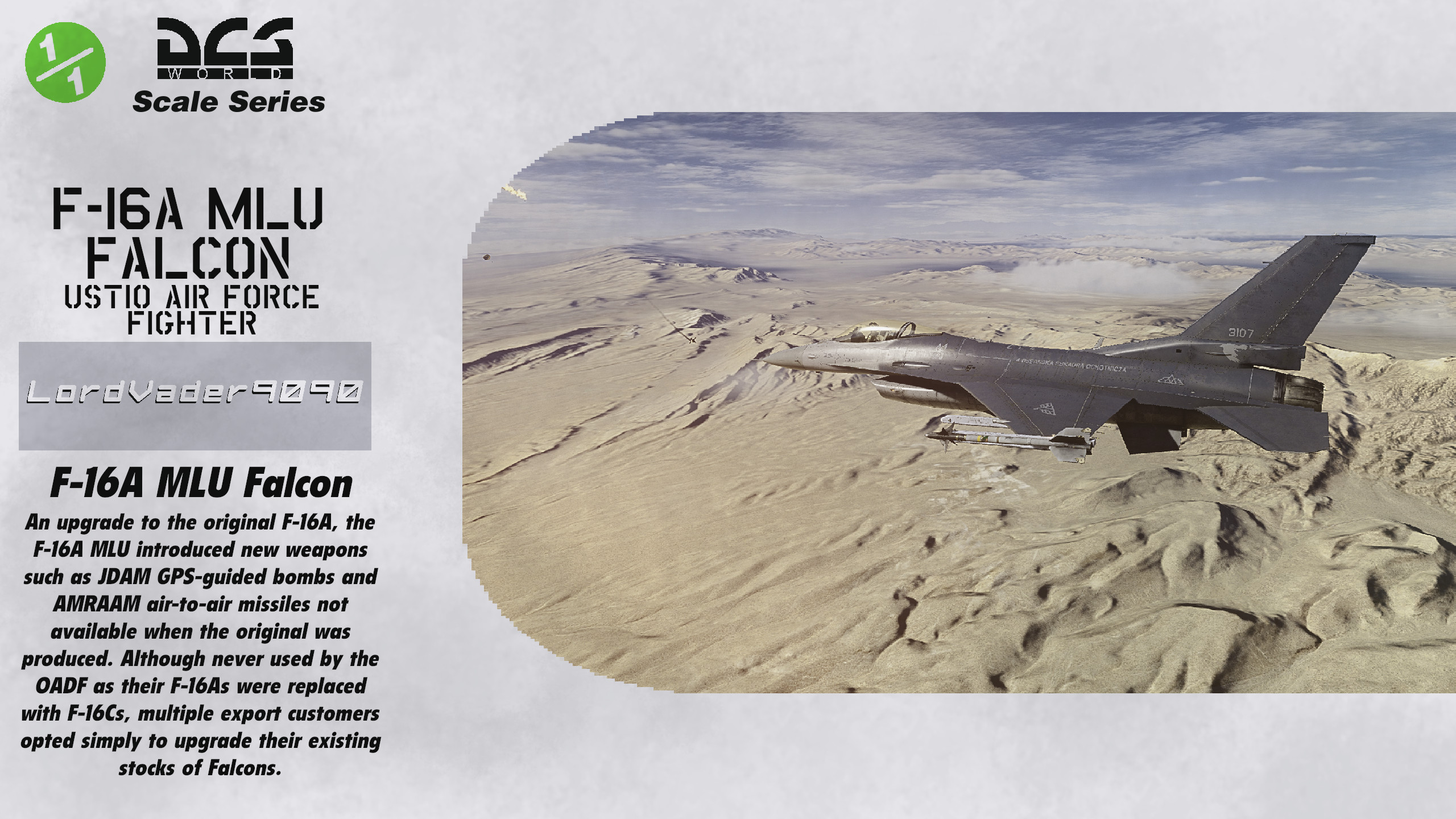 Ace Combat | 4th Osean Volunteer Squadron "Wrona" | F-16A MLU | Ustio Air Force