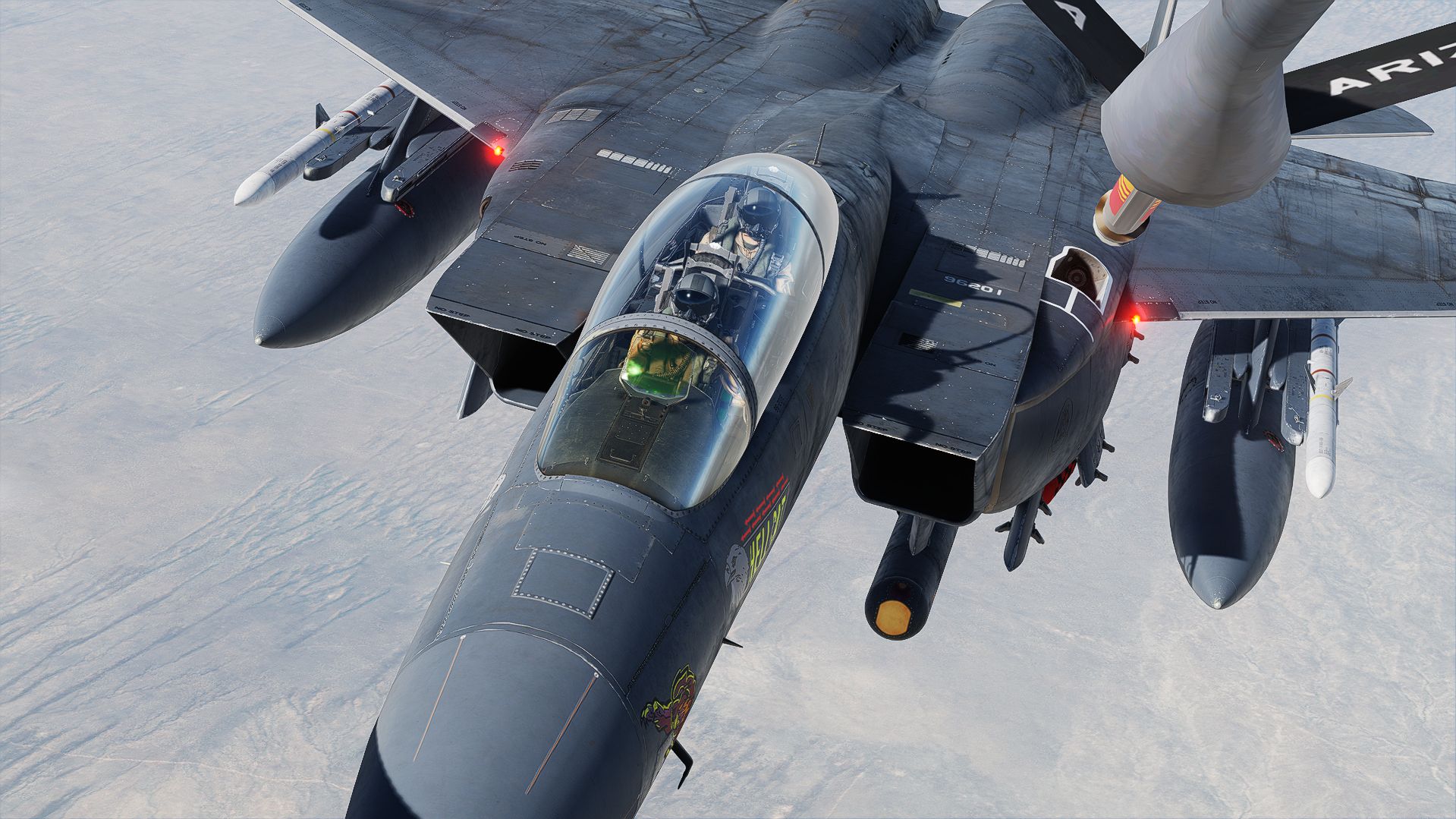 USAF 96-0201 "HELLCAT" - 494th "Panthers"  - CETCOM