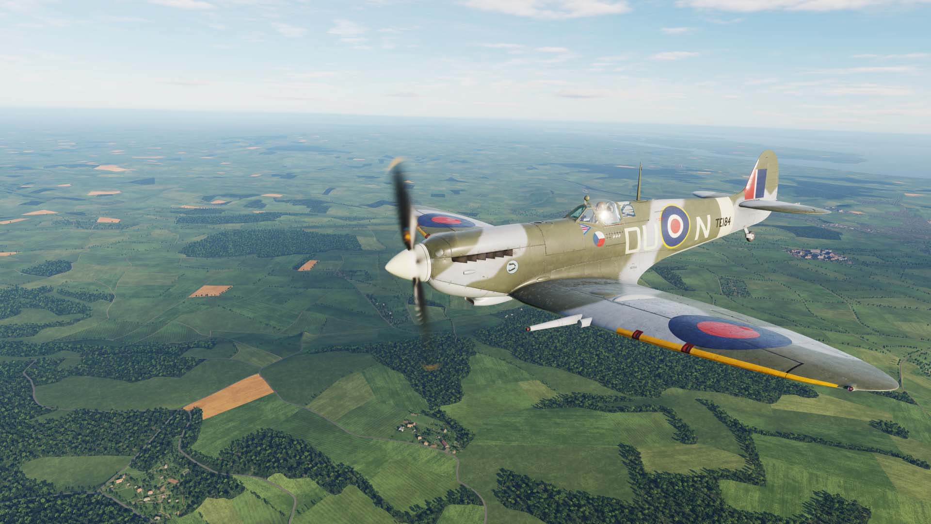 Spitfire Mk.XVIE TE184 DU-N