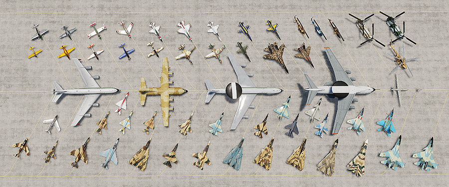 My Collection of Iranian Air Force Liveries (IIAF/IRIAF)