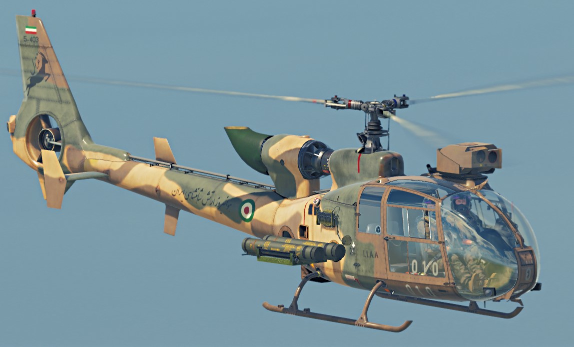 SA342 Gazelle IIAA Asia minor (5-403) Fictional