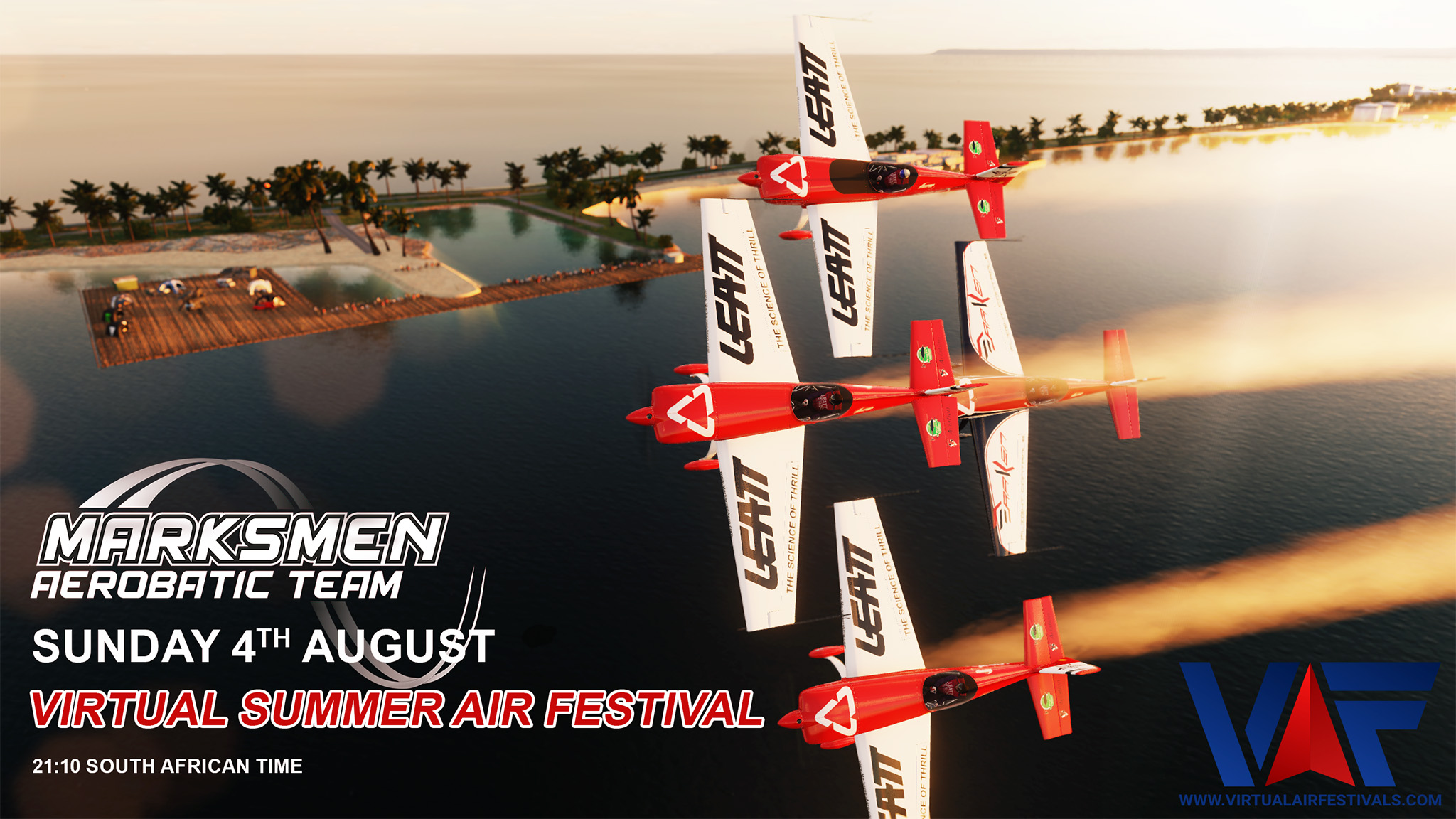 Extra 330SC Marksmen Aerobatic Team (Early 2024) - 4K