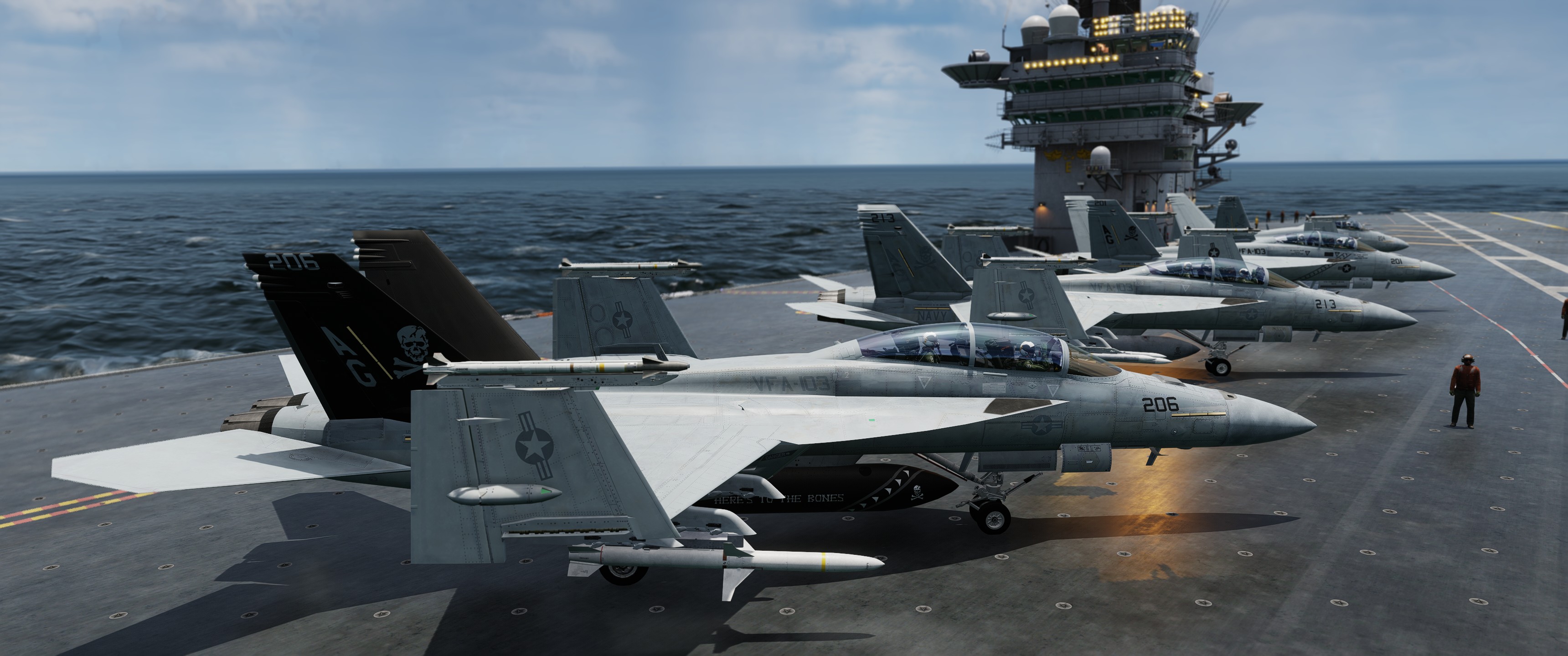 VFA-103 Jolly Rogers for CJS Super Hornet Mod