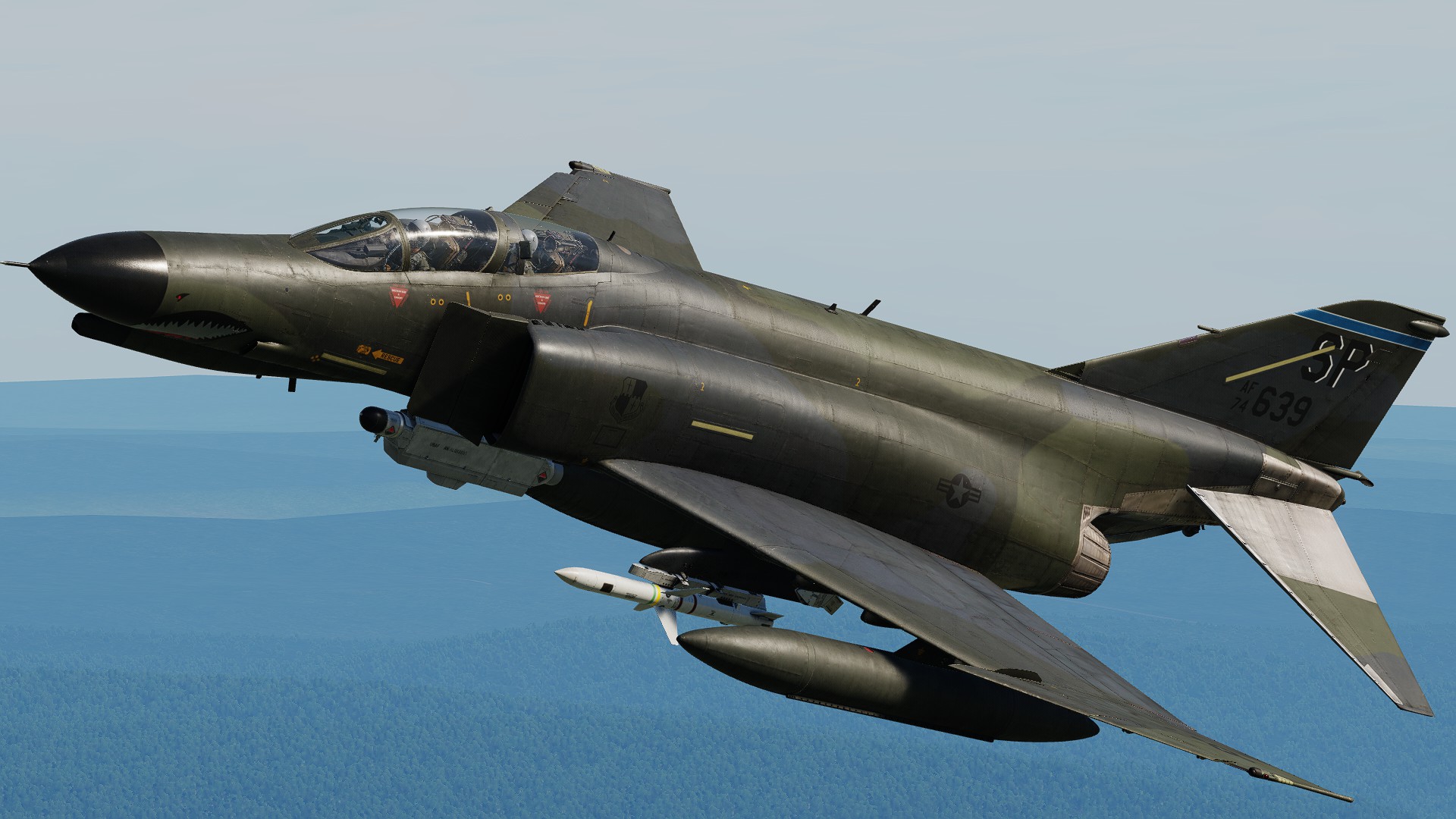 F-4E - United States Air Force (23rd TFS, 52nd TFW) - European One Camouflage - 1980s