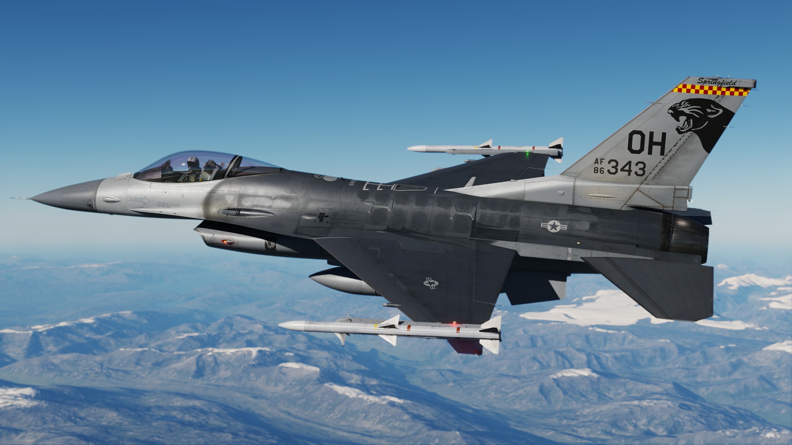 USAF 162nd FS SPRINGFIELD OH ANG 