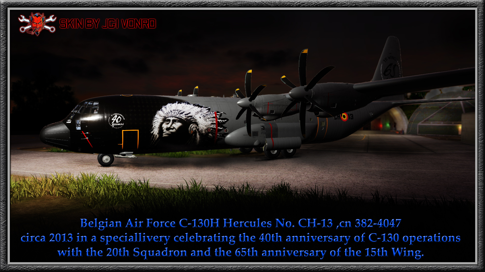 Belgium C-130H, CH-13, Chief