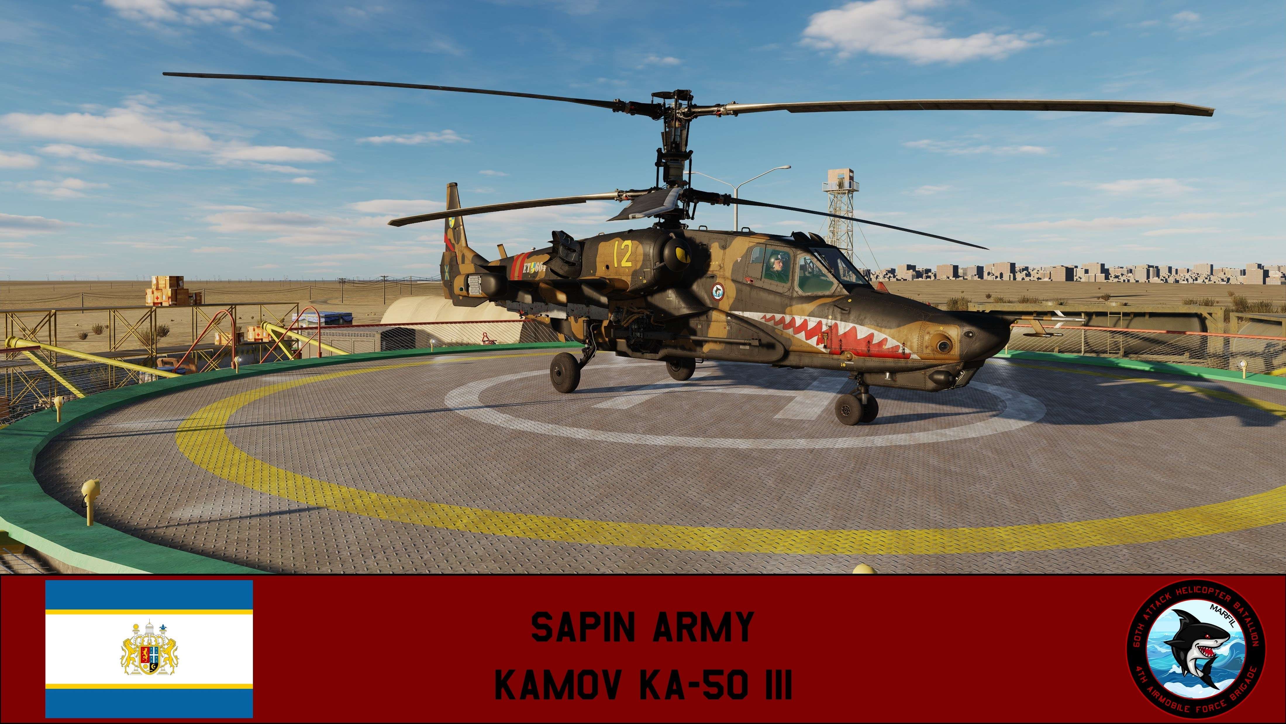 Sapin Army Ka-50 III - Ace Combat Zero