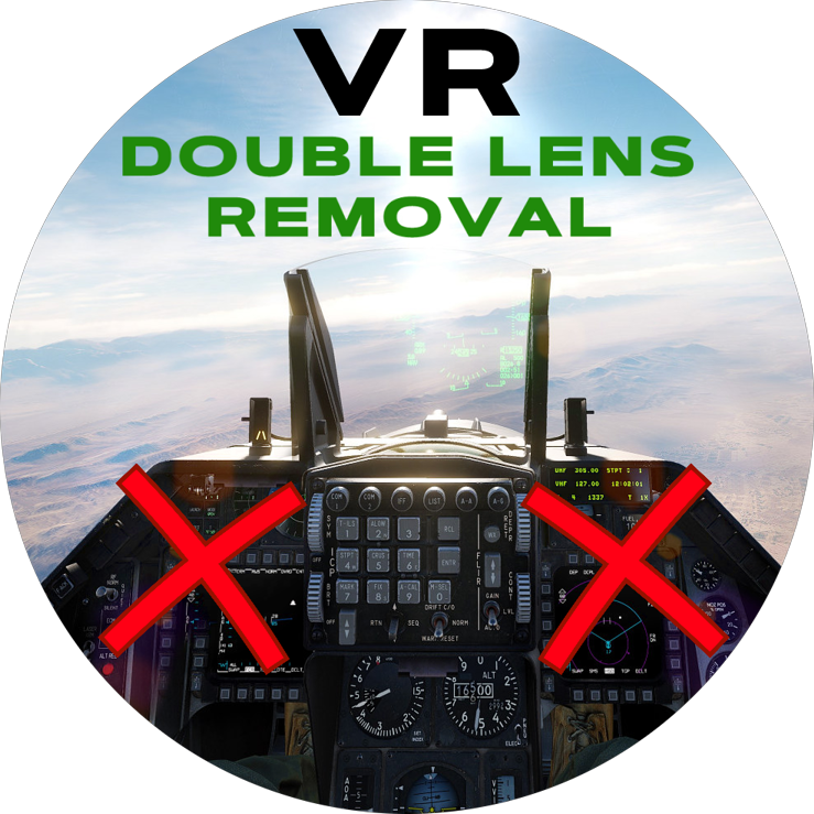 VR Lens Effect Removal