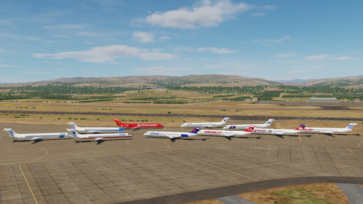 Turkey and EU, Iran append skinpack rev2 for T-Tail Twin Jets MD-83 mod (TTTwJ) 28/Jan./2024