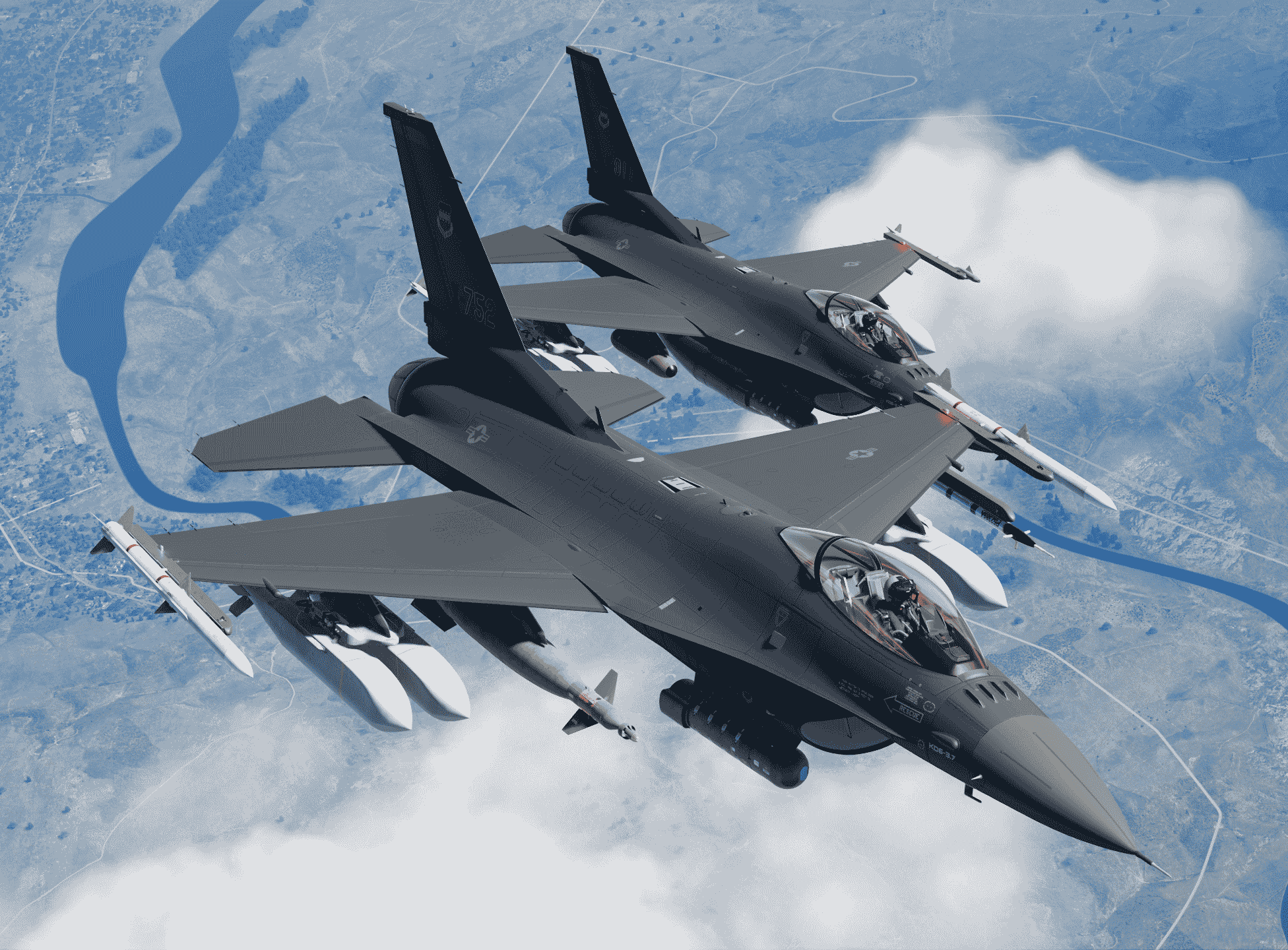 F-16XM Fighting Falcon (Fictional)