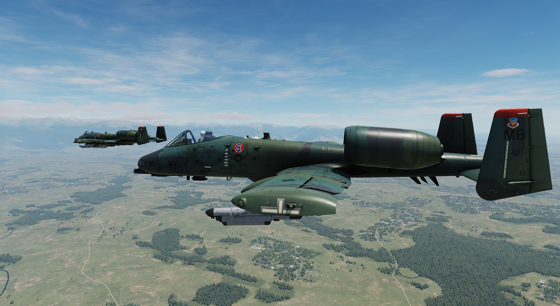 353rd TFS Myrtle Beach (MB) - Dynamic Numbers (Circa Gulf War)