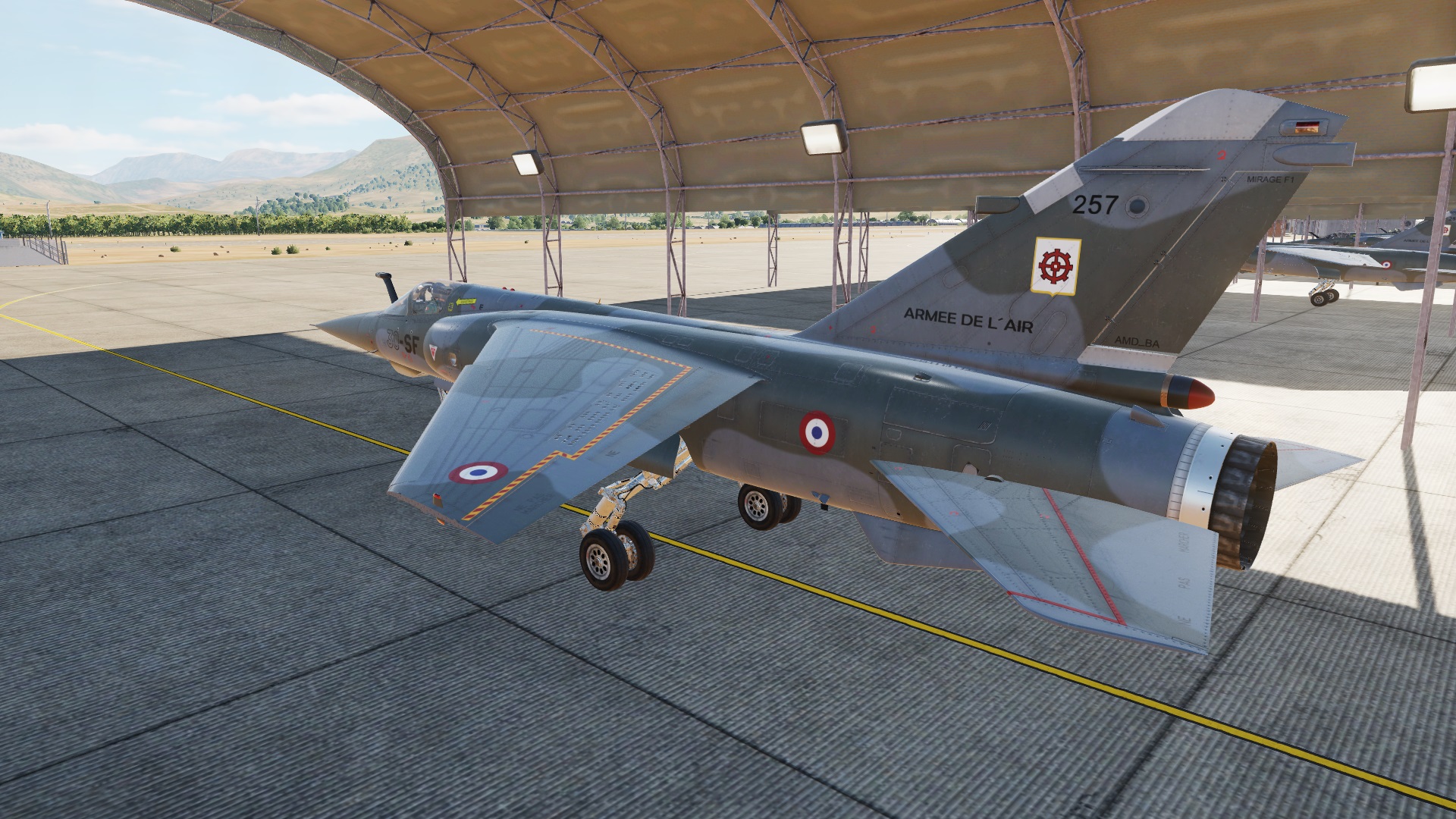 Mirage F1CT, EC 1/30 Alsace, 30-SF N°257