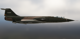 F-104C 56-0898 "Sex Machine" USAF