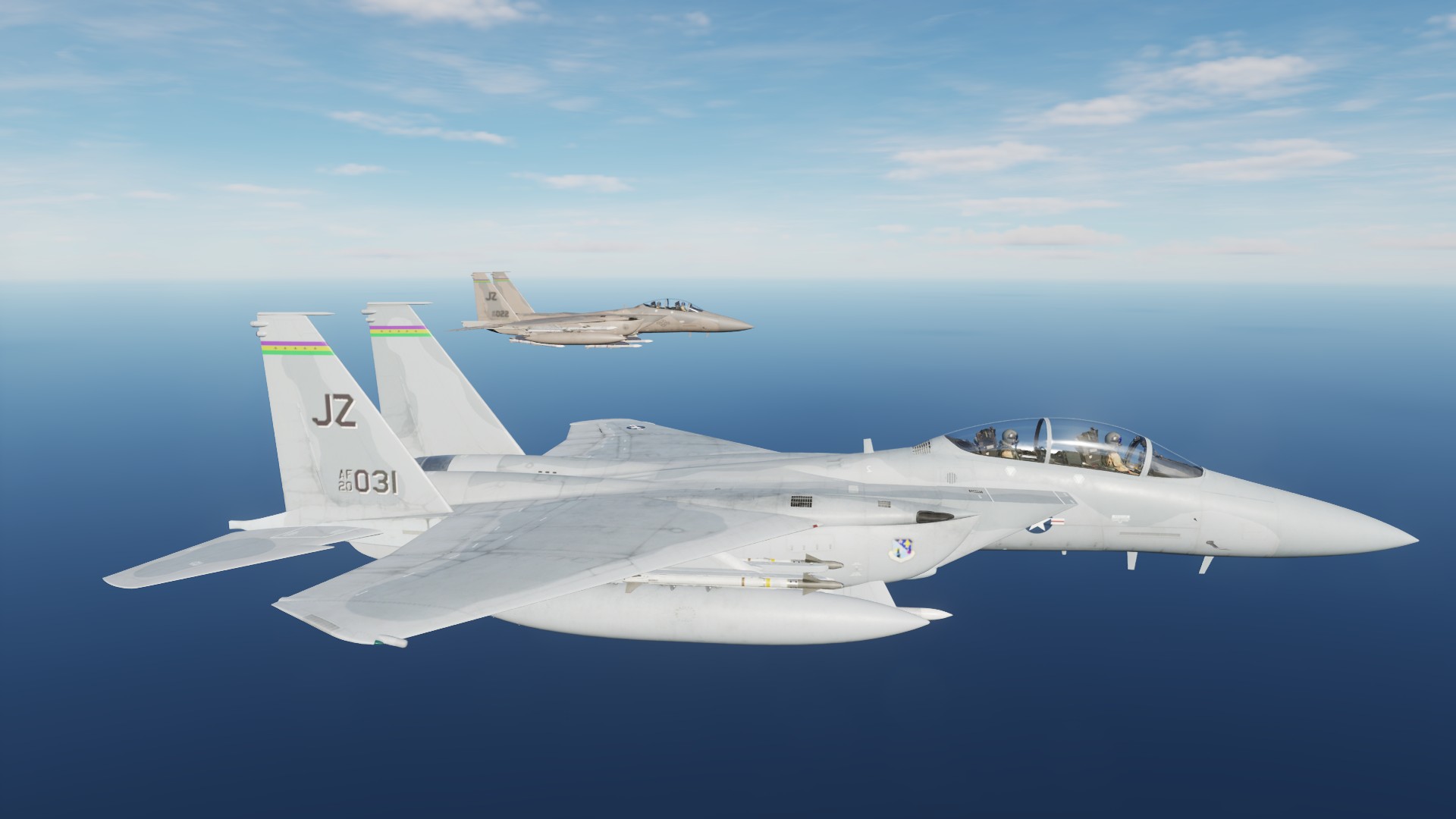 F-15EX (MOD) PART 2 Fictional 122nd Fighter Squadron JZ Louisiana Air National Guard