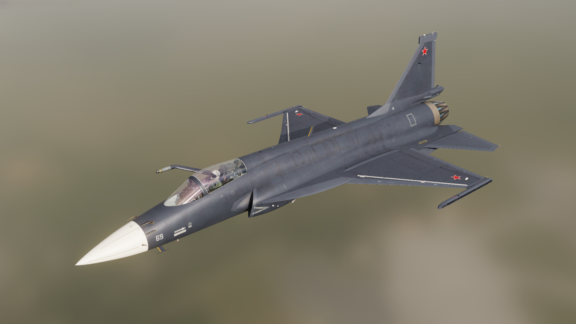 JF-17 RuAF Dark-grey livery