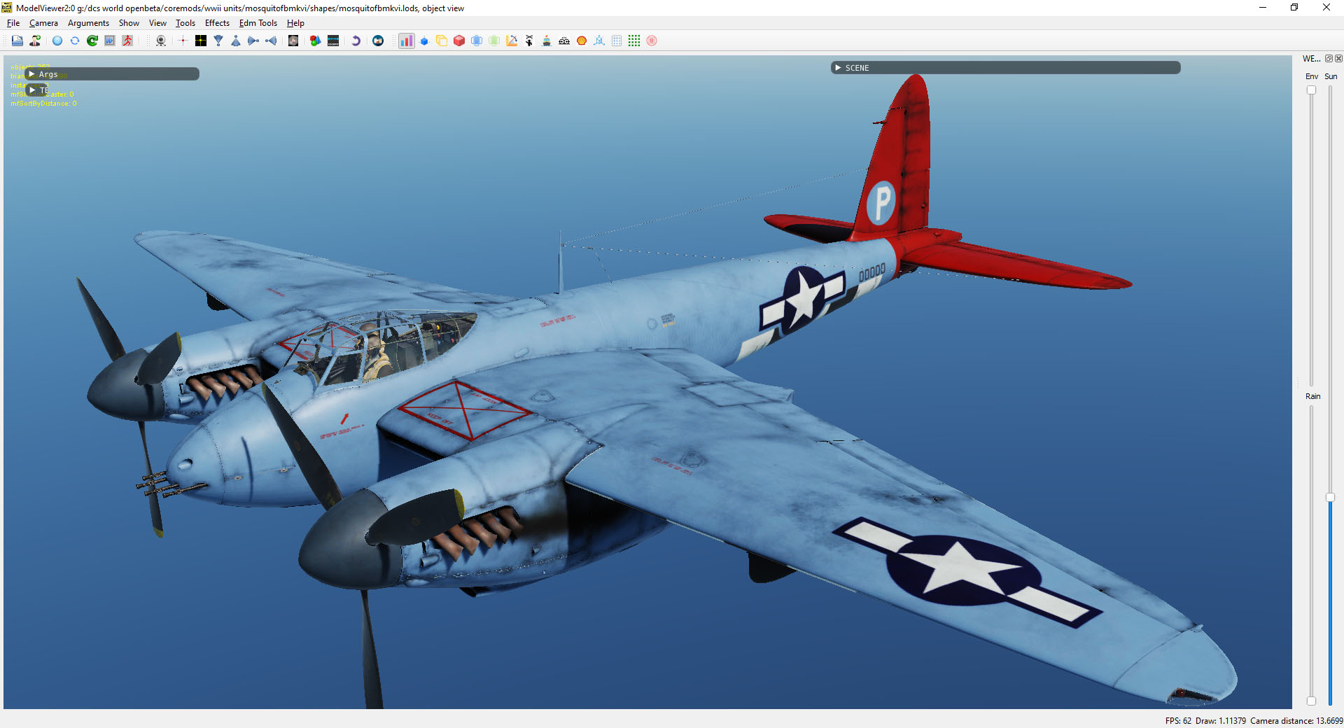Mosquito FB Mk.VI Skin Pack: USAAF 25th Bombardment Group (Reconnaissance)