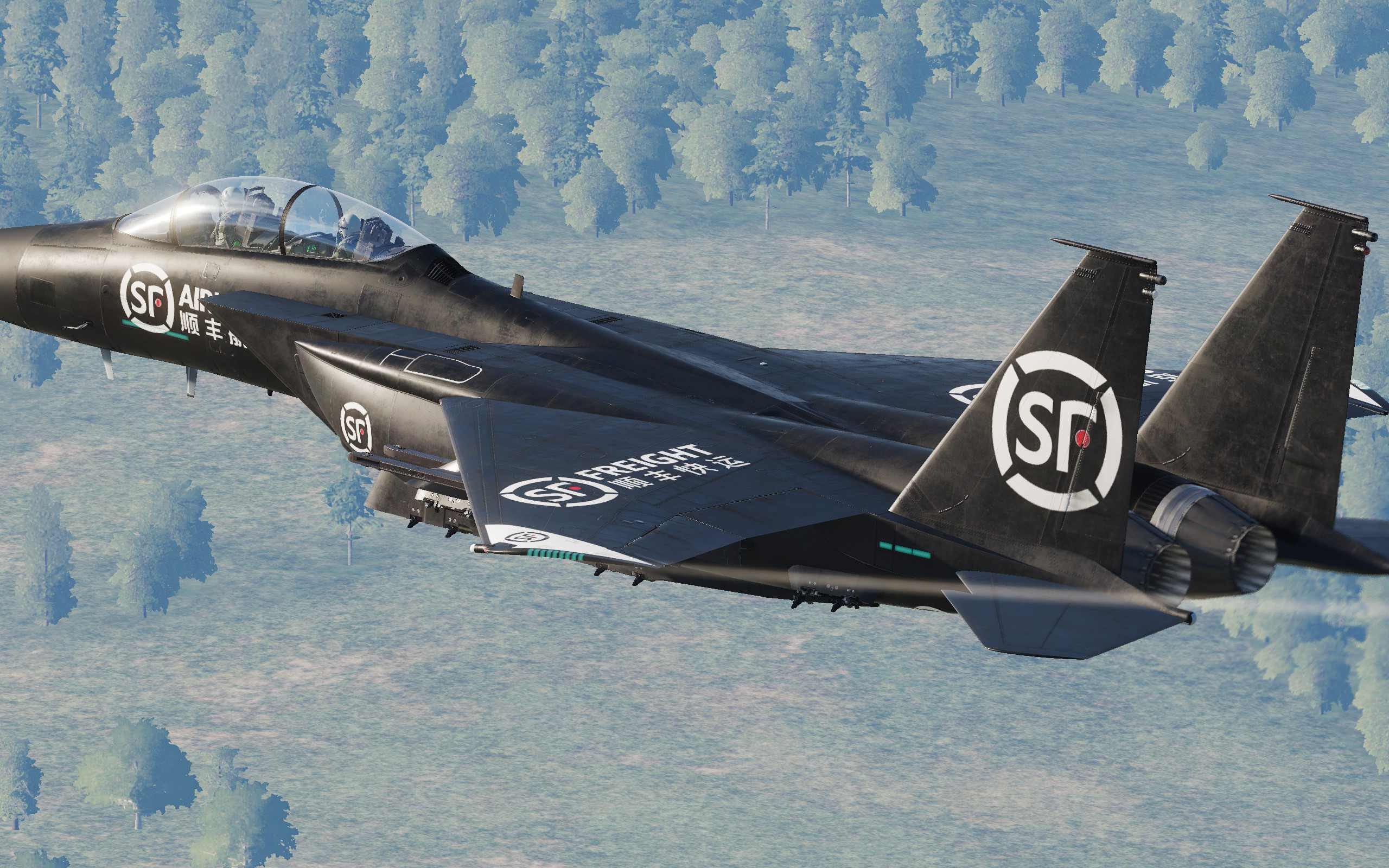 F15E顺丰快递航空涂装/SF AIRLINES